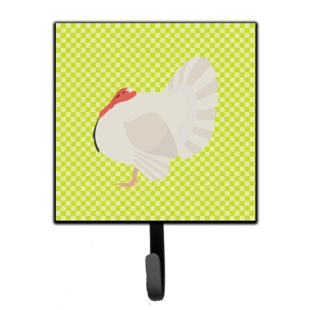 Carolines Treasures White Holland Turkey Green Leash or Key Holder BB7809SH4